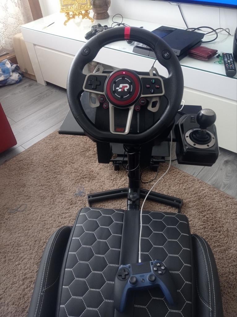 Complete Racing Simulator Set - Stoel, Stuur, Pedalen, Shift, Ophalen of Verzenden, Overige merken, Zo goed als nieuw