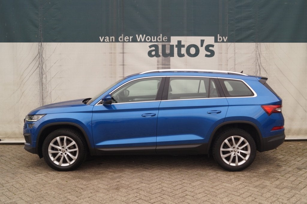 Skoda Kodiaq 1.5 TSI 150pk Business Edition 5-persoons -NW.M, Auto's, Skoda, Euro 6, 4 cilinders, 150 pk, Blauw