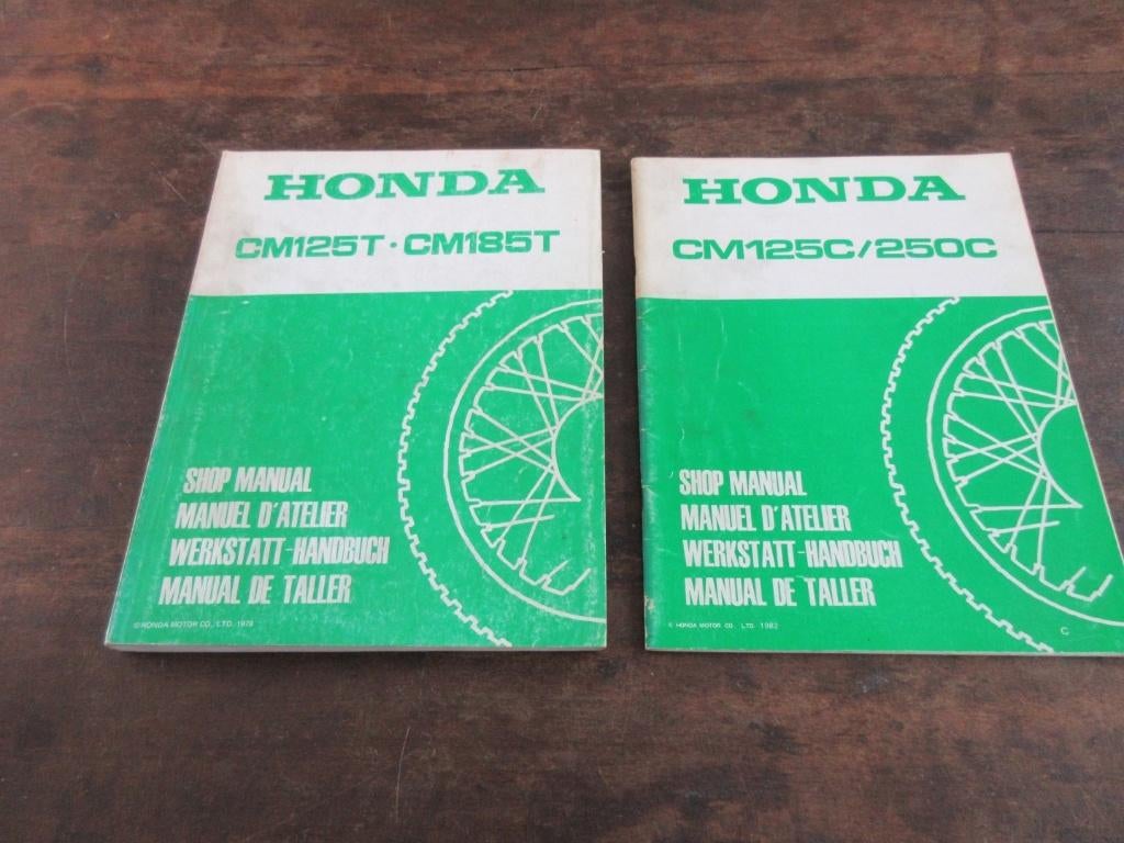 Honda CM125T CM185T CM125C CM250C werkplaatshandboek manual, Motoren, Ophalen of Verzenden, Honda