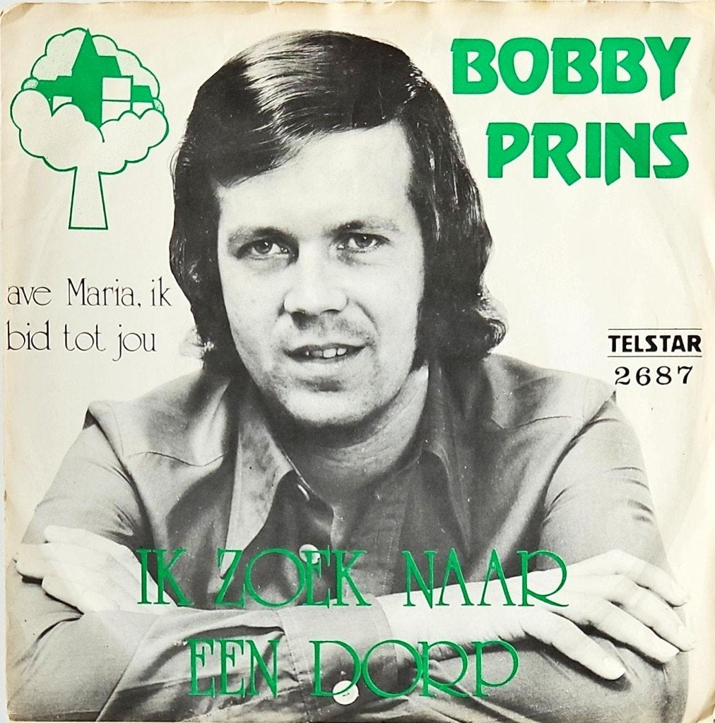 Bobby Prins – Ik Zoek Naar Een Dorp, Cd's en Dvd's, Gebruikt, Fotohoes, 7 inch, Ophalen of Verzenden