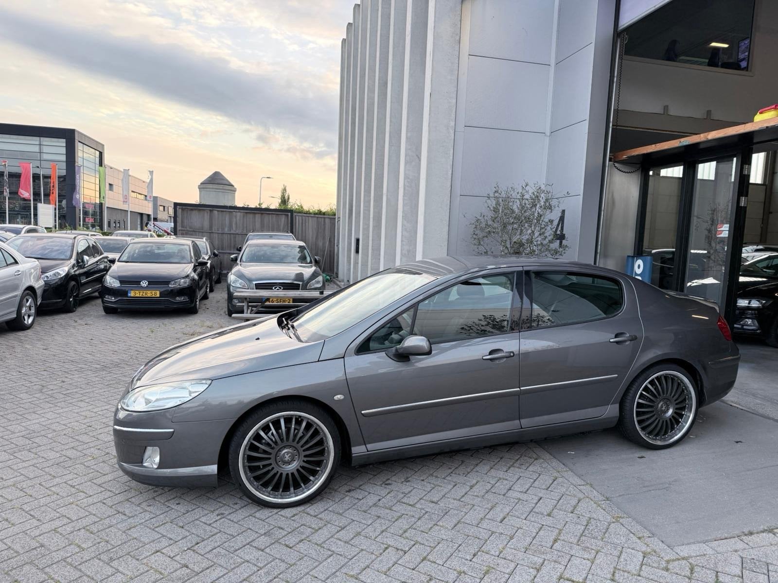 Peugeot 407 2.0 ST Pack FACELIFT! 19INCH! CLIMA! CRUISE! INR, Voorwielaandrijving, 745 kg, Stof, Zwart