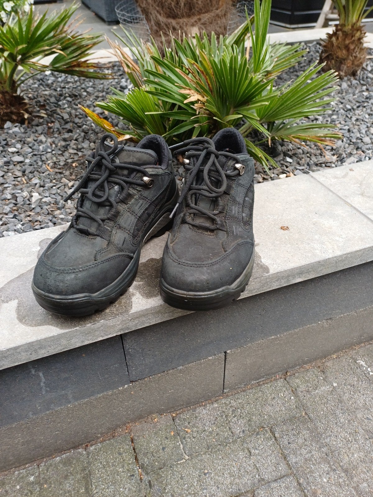 Bata Dames Werkschoenen Maat 37 Zwart stalen neus.laag model, Ophalen