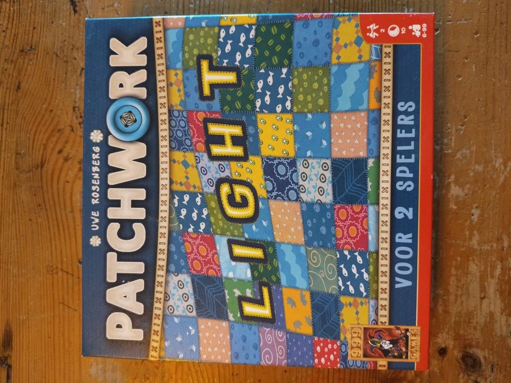Patchwork light 999 games, Een of twee spelers, Ophalen of Verzenden, Zo goed als nieuw