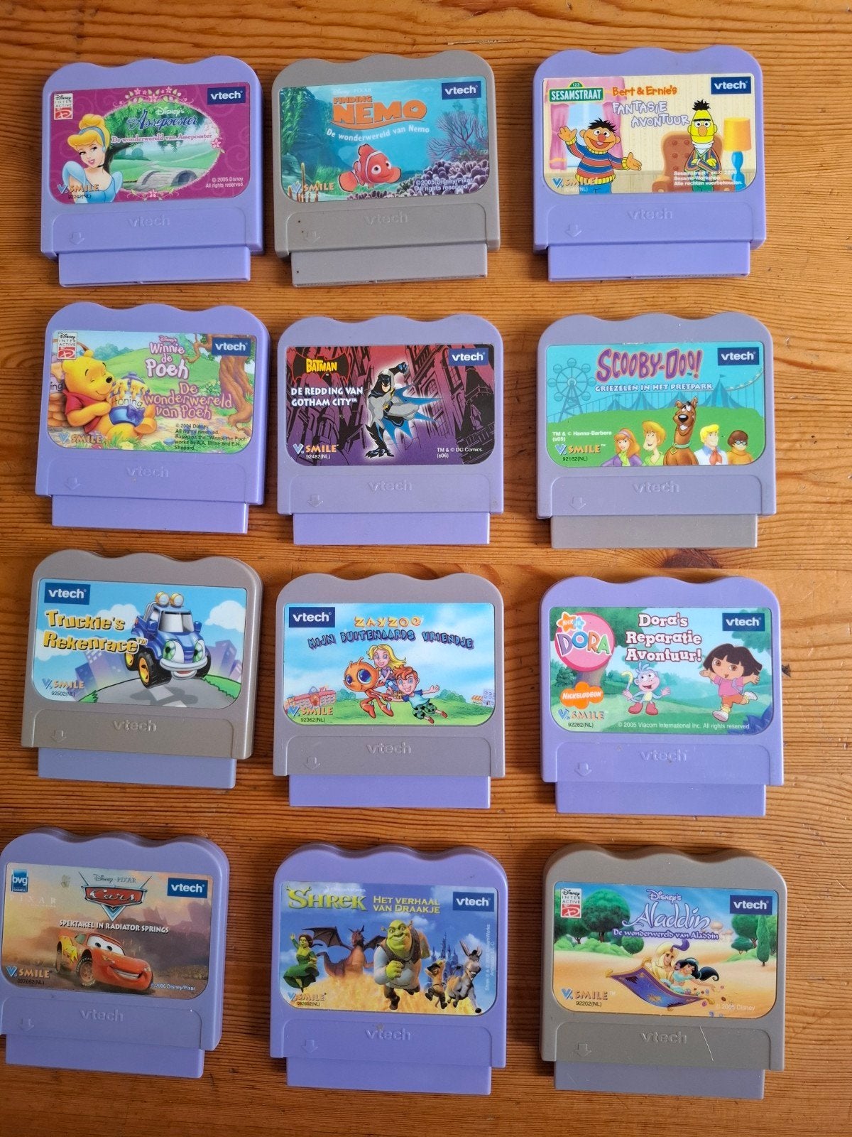 VTech V.Smile Spellen - Diverse Titels voor Kinderen, Spelcomputers en Games, Ophalen, Puzzel en Educatief, 1 speler, Zo goed als nieuw