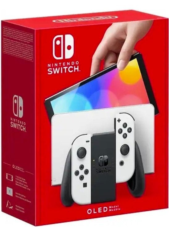 Nintendo Switch OLED met Travel Case, Spelcomputers en Games, Spelcomputers | Nintendo Switch, Ophalen of Verzenden, Zo goed als nieuw