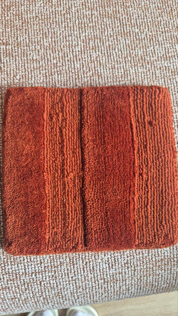 Nordic Knots PARK-03 Burgundy sample, Minder dan 50 cm, Vierkant, Minder dan 50 cm, Ophalen of Verzenden