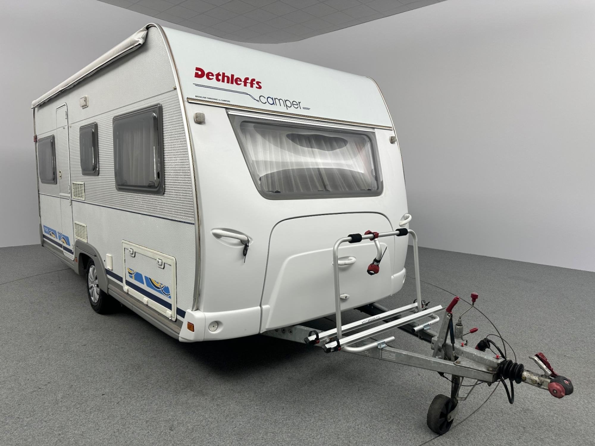 Dethleffs Camper 460 DB Zakluifel Mover, Vast bed, Hordeur, Rondzit, Bedrijf