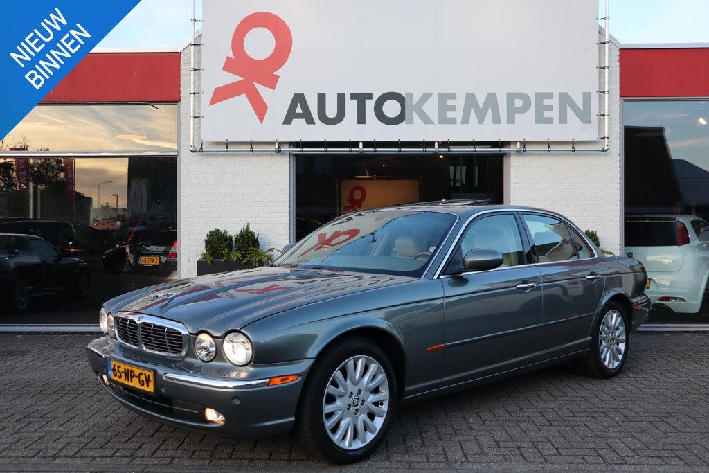 JAGUAR XJ 3.5 V8 EXECUTIVE PANORAMADAK|NAVIGATIE|LEDER|ZEER, Auto's, Jaguar, Automaat, Achterwielaandrijving, Gebruikt, 8 cilinders
