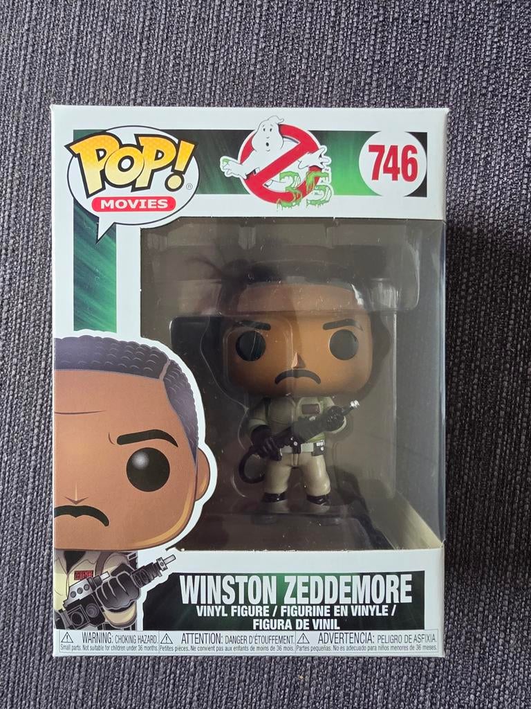 Funko Pop! Movies Ghostbusters Winston Zeddemore #746, Ophalen of Verzenden, Nieuw