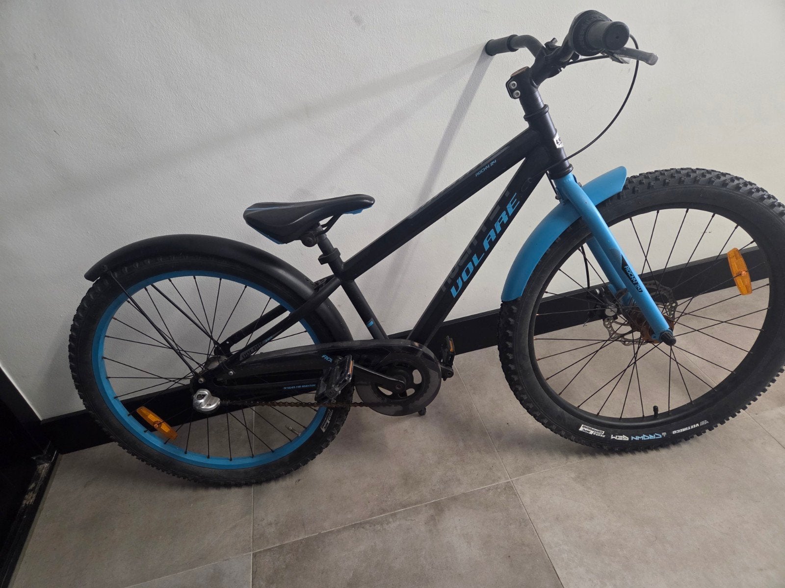 Jongensfiets 24 inch - Volare Rock 24 met schijfremmen, Ophalen of Verzenden, Gebruikt, Schijfrem, Overige merken