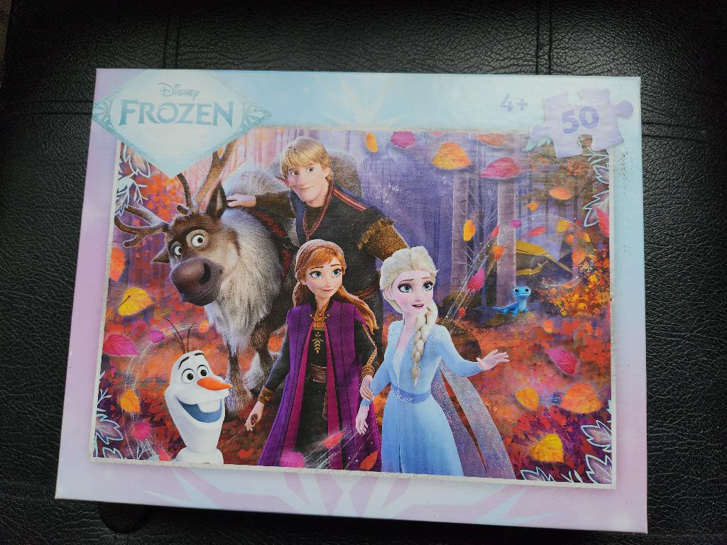Disney Frozen puzzel, Ophalen of Verzenden, 10 tot 50 stukjes, Zo goed als nieuw, 4 tot 6 jaar