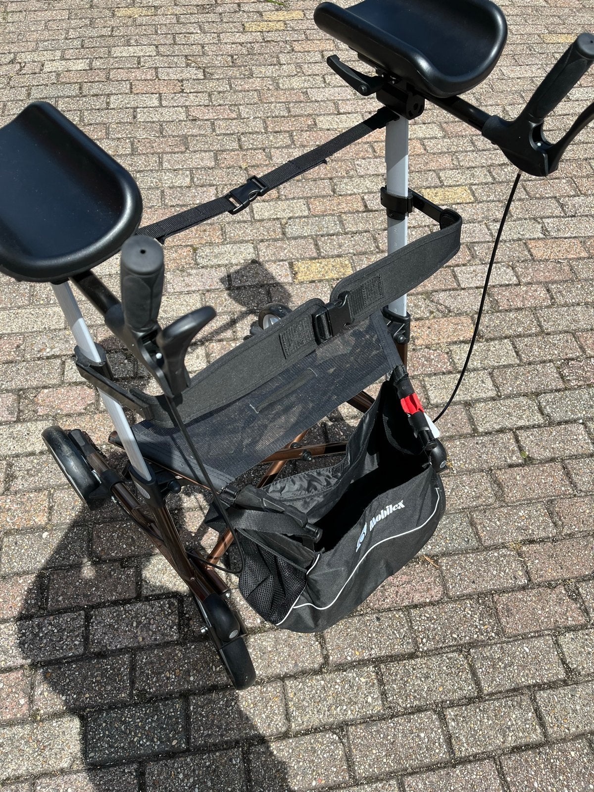 Rollator Mobilex Tiger Artritis outdoor, Ophalen, Zo goed als nieuw, V, V