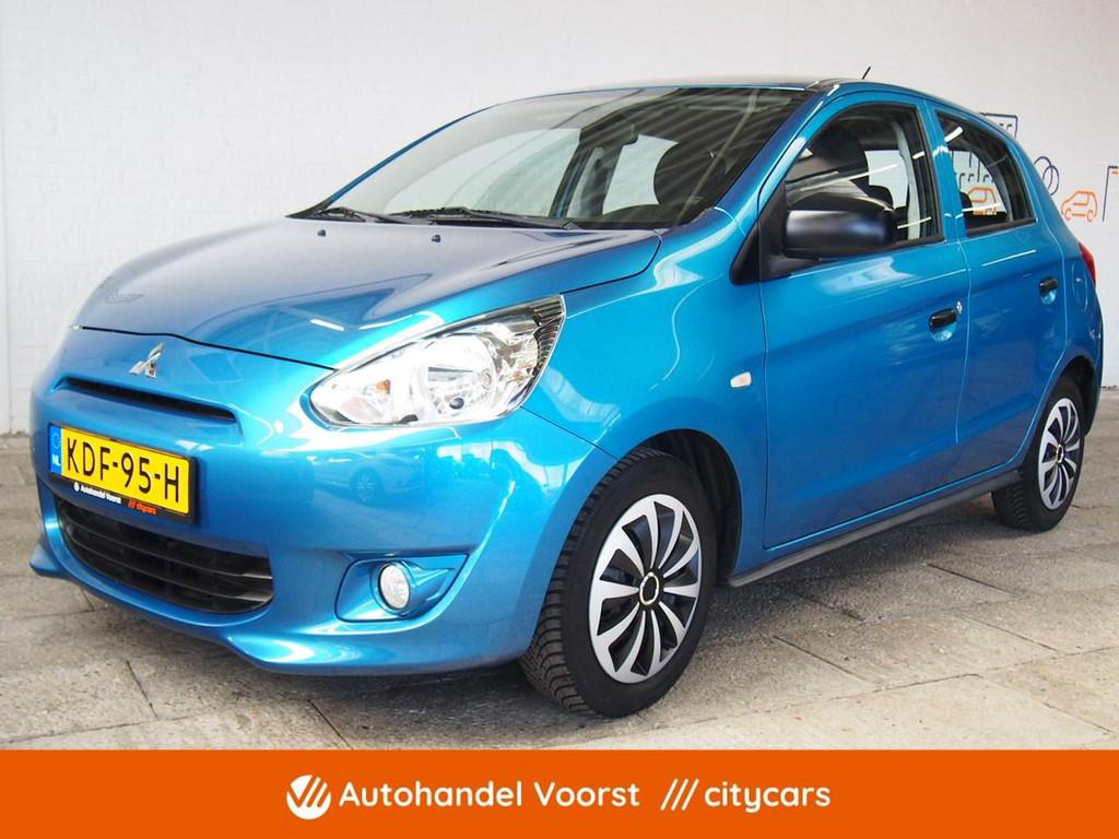 Mitsubishi Space Star 1.0 Inform Airco (APK:Nieuw) Incl.Gara, Auto's, Voorwielaandrijving, Euro 5, Stof, Gebruikt