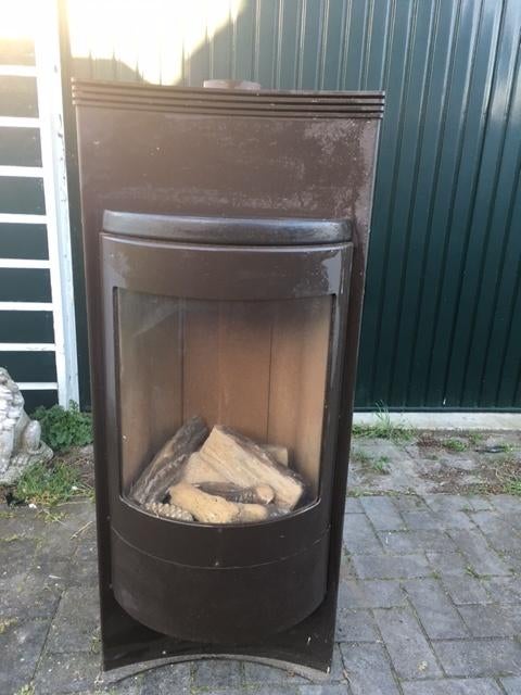 Hase Luno gaskachel, Ophalen, Gebruikt, Gas, Vrijstaand