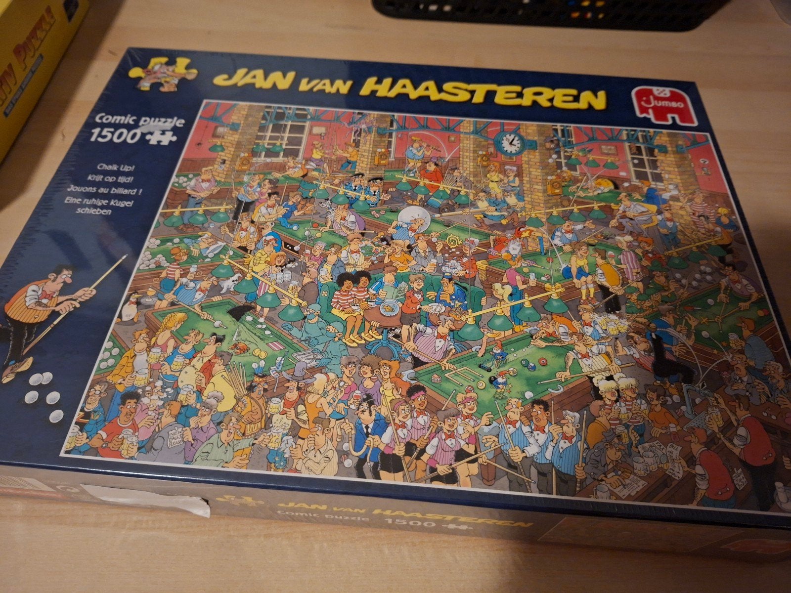 Jan van Haasteren - Krijt op tijd! - 1500 stukjes - Nieuw, Ophalen of Verzenden, Nieuw, Jumbo