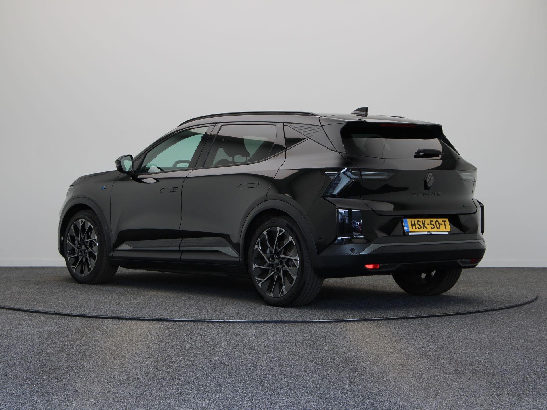 Renault Scenic E-Tech EV87 long range esprit Alpine | Stoel, Auto's, Renault, Dealer onderhouden, Gebruikt, Leder en Stof, Zwart