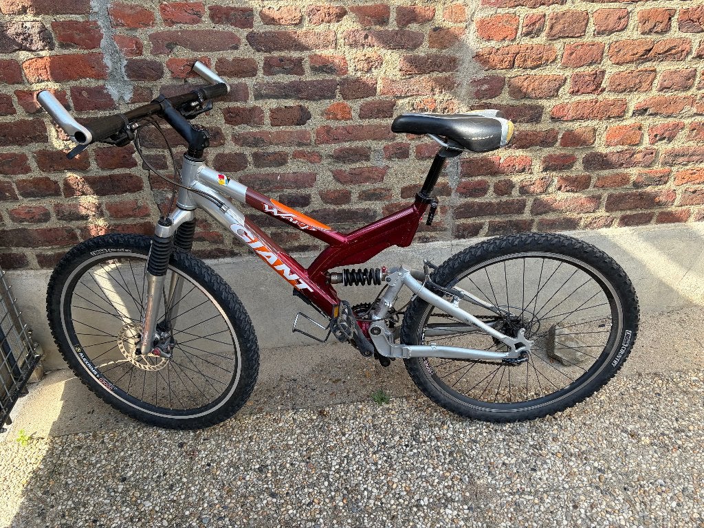 Mountainbike Giant full suspension, Ophalen, Gebruikt, Giant, Schijfrem