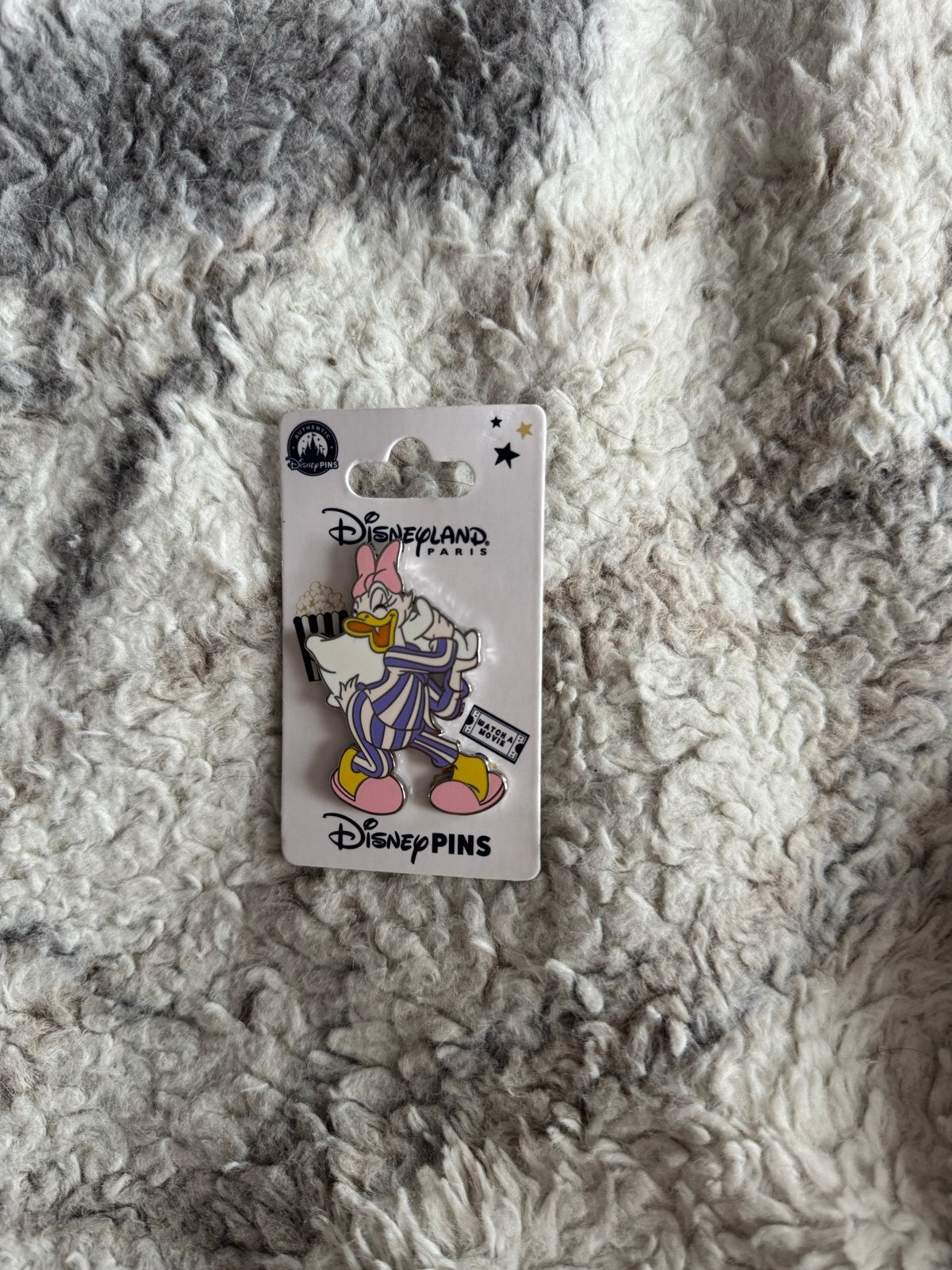 Disney Pins Daisy Duck Disneyland Parijs, Ophalen of Verzenden, Overige figuren, Nieuw, Overige typen