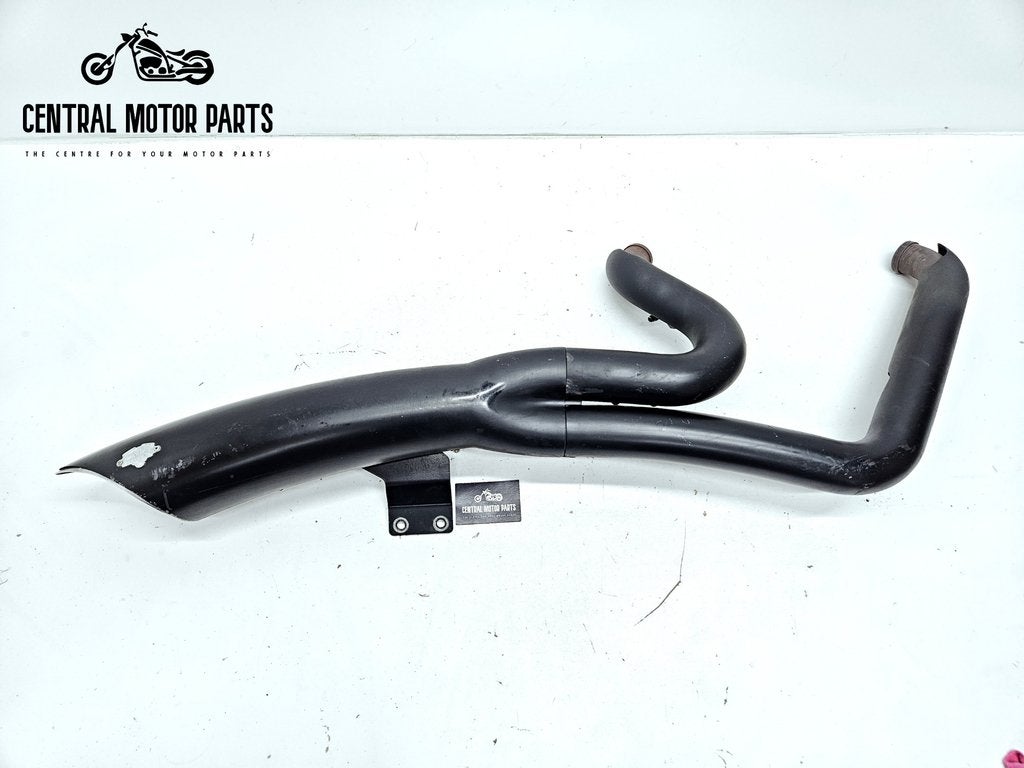 Zwarte 2 in 1 Big Radius Vance and Hines Softail 1986-2017, Motoren, Onderdelen | Harley-Davidson, Niet ingevuld, Gebruikt, Ophalen of Verzenden