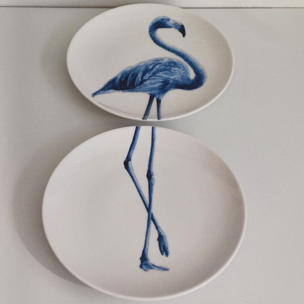 Wandbord 2 Luik Flamingo, Ophalen of Verzenden, Nieuw