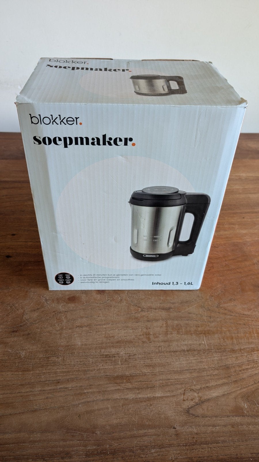 Blokker Soepmaker - Nieuw in doos, Ophalen of Verzenden, Nieuw, Blender
