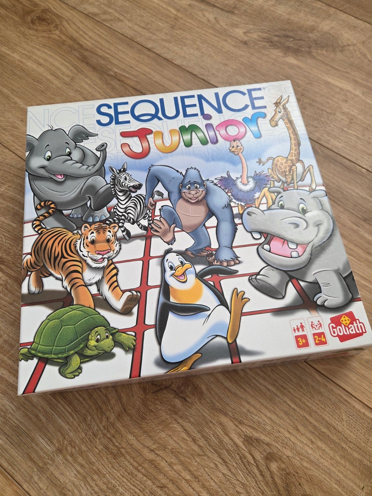 Sequence Junior Bordspel - Goliath, Drie of vier spelers, Ophalen, Zo goed als nieuw, Goliath