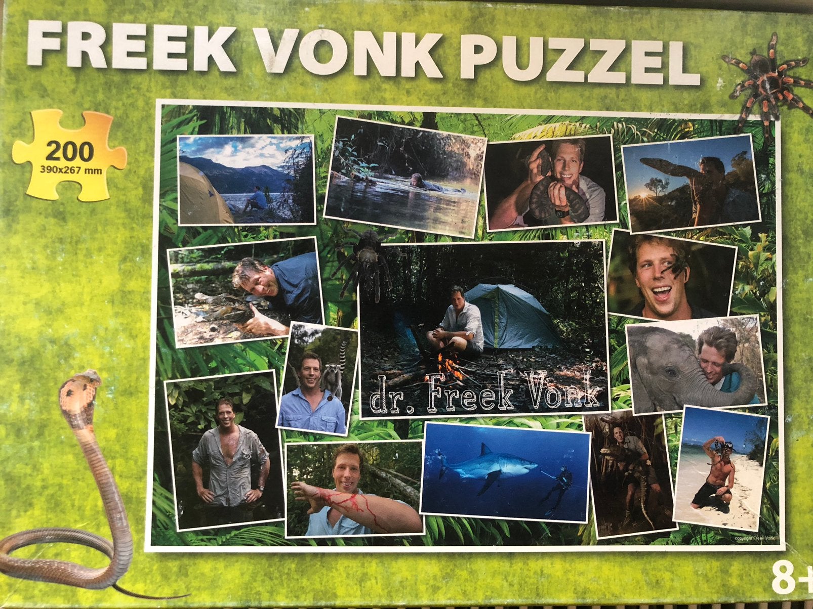 Freek vonk puzzel, Ophalen, Meer dan 50 stukjes, Gebruikt, 6 jaar of ouder
