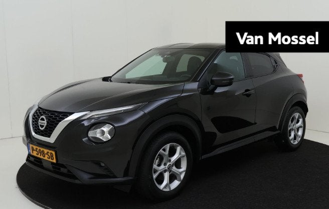 Nissan Juke 1.0 DIG-T Business Premium | Bose Audio | Naviga, Auto's, Stof, Euro 6, Zwart, Origineel Nederlands