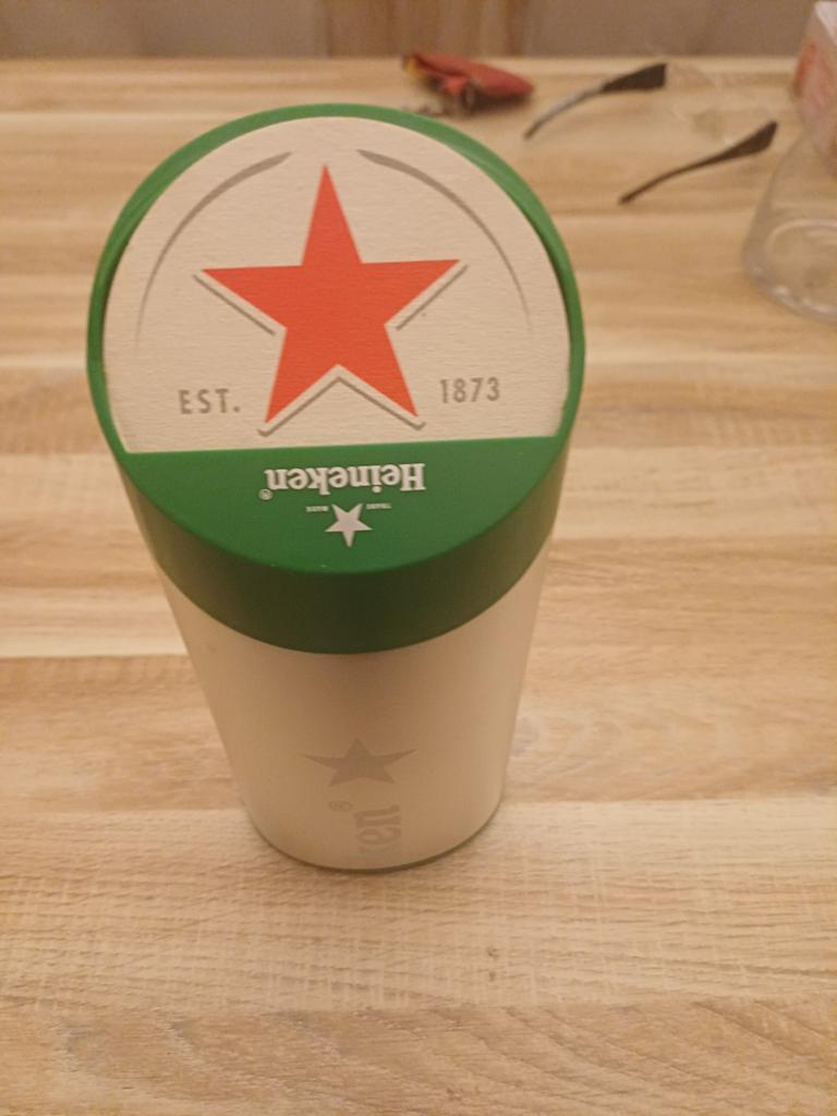 Heineken Bierviltjes dispenser ....Amerikaans model., Verzamelen, Biermerken, Ophalen, Viltje(s), Heineken