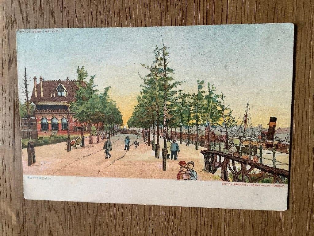 Rotterdam, Bazar Francais, Ophalen of Verzenden, Voor 1920, Zuid-Holland