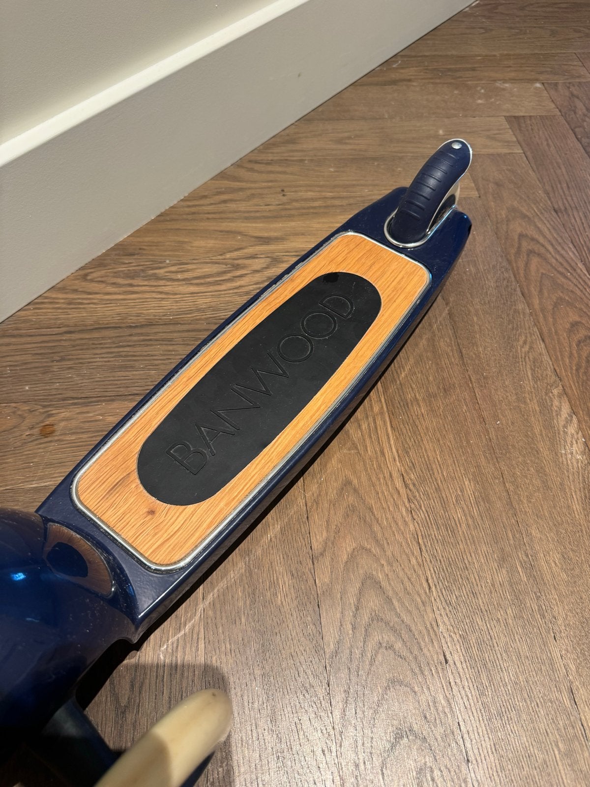 Banwood Step Blauw met Mandje - Gebruikt, Ophalen, Gebruikt, Gewone step