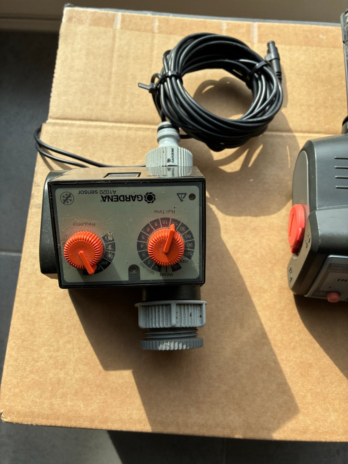Gardena Waterbesturingssysteem + Vochtsensor (A1020), Ophalen, Gebruikt, Overige typen