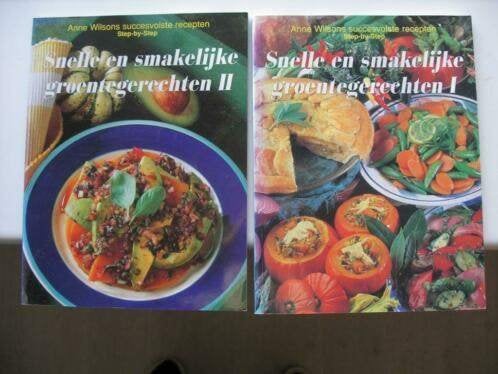 2 x Groentegerechten van Anne Wilson + Citroenen, Ophalen of Verzenden, Zo goed als nieuw, Overige typen, Vegetarisch