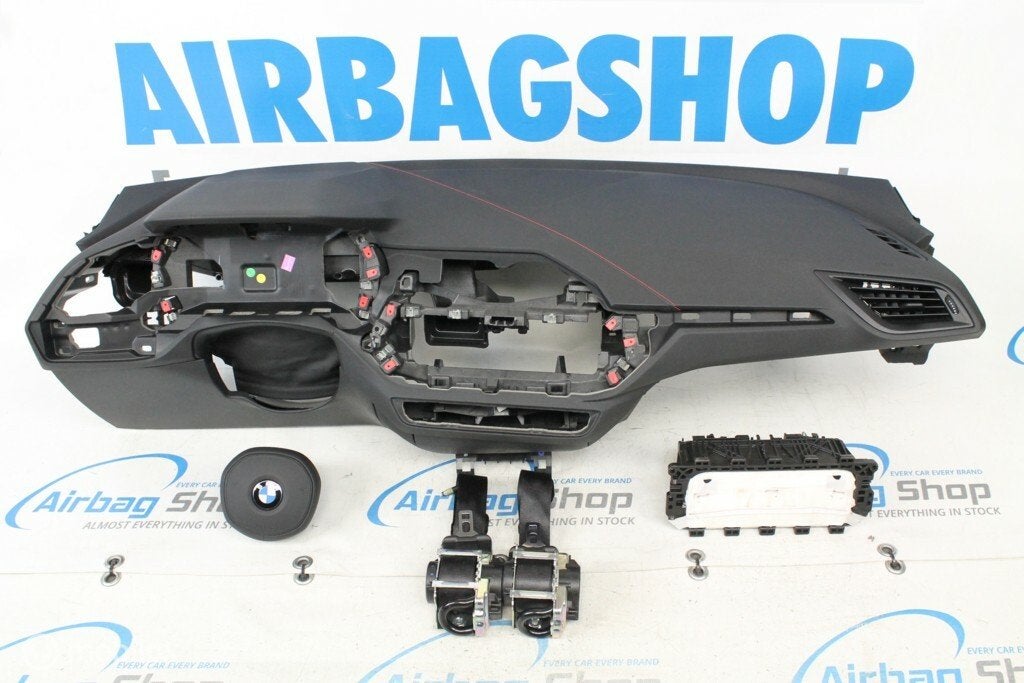 Airbag set Dashboard M rode stiksels BMW 1 serie F40