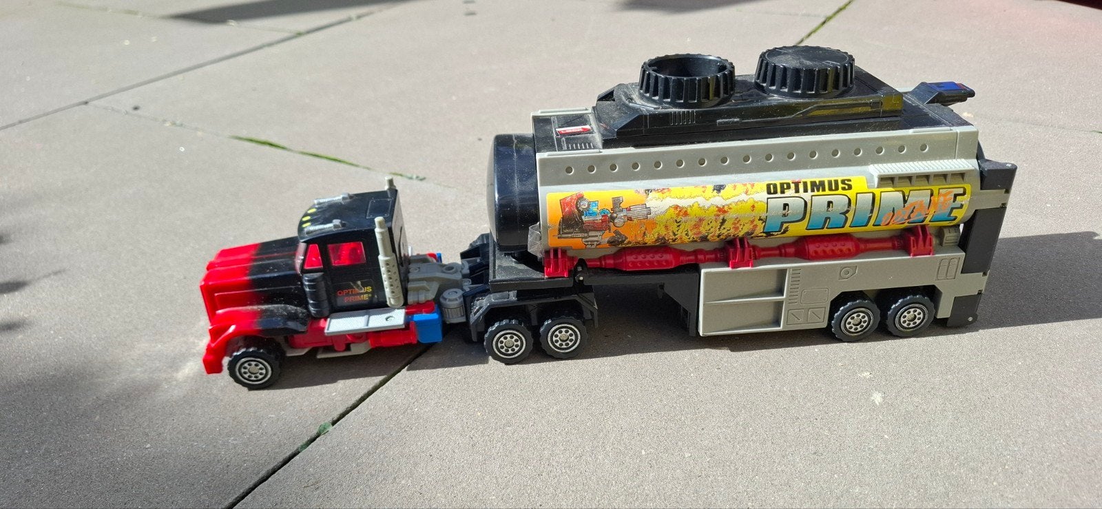 Transformers G2 Laser Optimus Prime (1994), Ophalen, Gebruikt