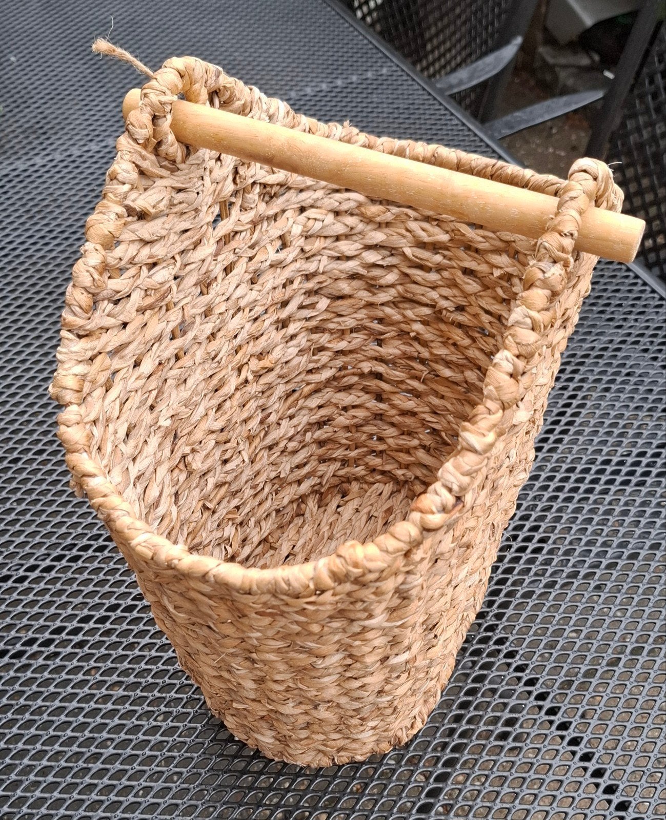 Rotan Toiletrol houder  mand, Ophalen of Verzenden, Zo goed als nieuw, Bruin, Overige typen