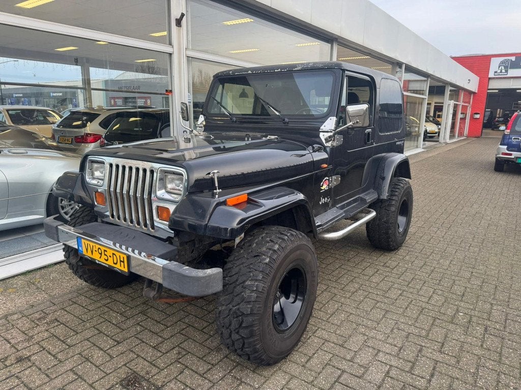 Jeep Wrangler 4.0i Wagon | Benzine LPG | | SUV / Terreinwage, Auto's, Bestelauto's, Jeep, Stof, Zwart, 4000 cc