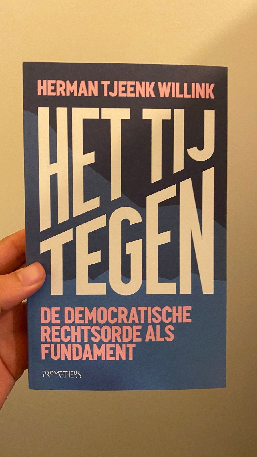 Het Tij Tegen - Herman Tjeenk Willink, Ophalen of Verzenden, Zo goed als nieuw, Politiek en Staatkunde, Nederland