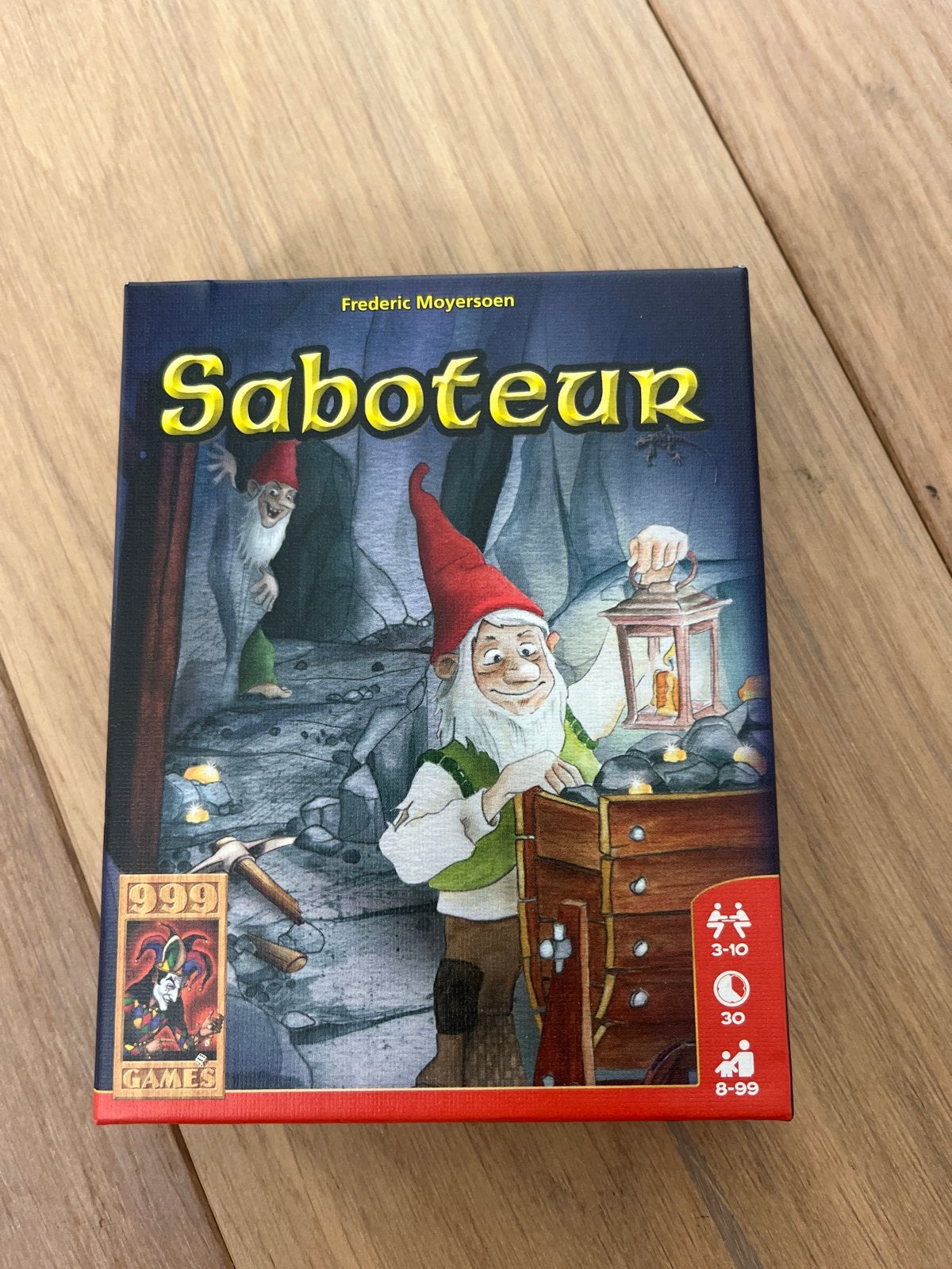 Saboteur bordspel - Strategisch kaartspel voor 3-10 spelers, Drie of vier spelers, Verzenden, Zo goed als nieuw