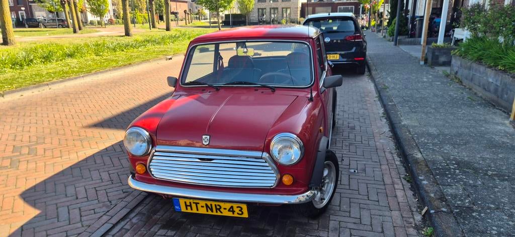 Mini 1000 1.0 Mayfair S6 1988 Rood, Auto's, Mini, Particulier, Benzine, Hatchback, Handgeschakeld, Geïmporteerd, Rood, Voorwielaandrijving