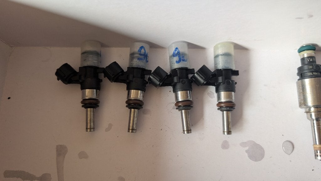 VW Audi 2.0 TSI injectoren Golf 7 7.5 R, GTI S3 CJX DNU DJH, Auto-onderdelen, Ophalen of Verzenden, Nieuw, Seat