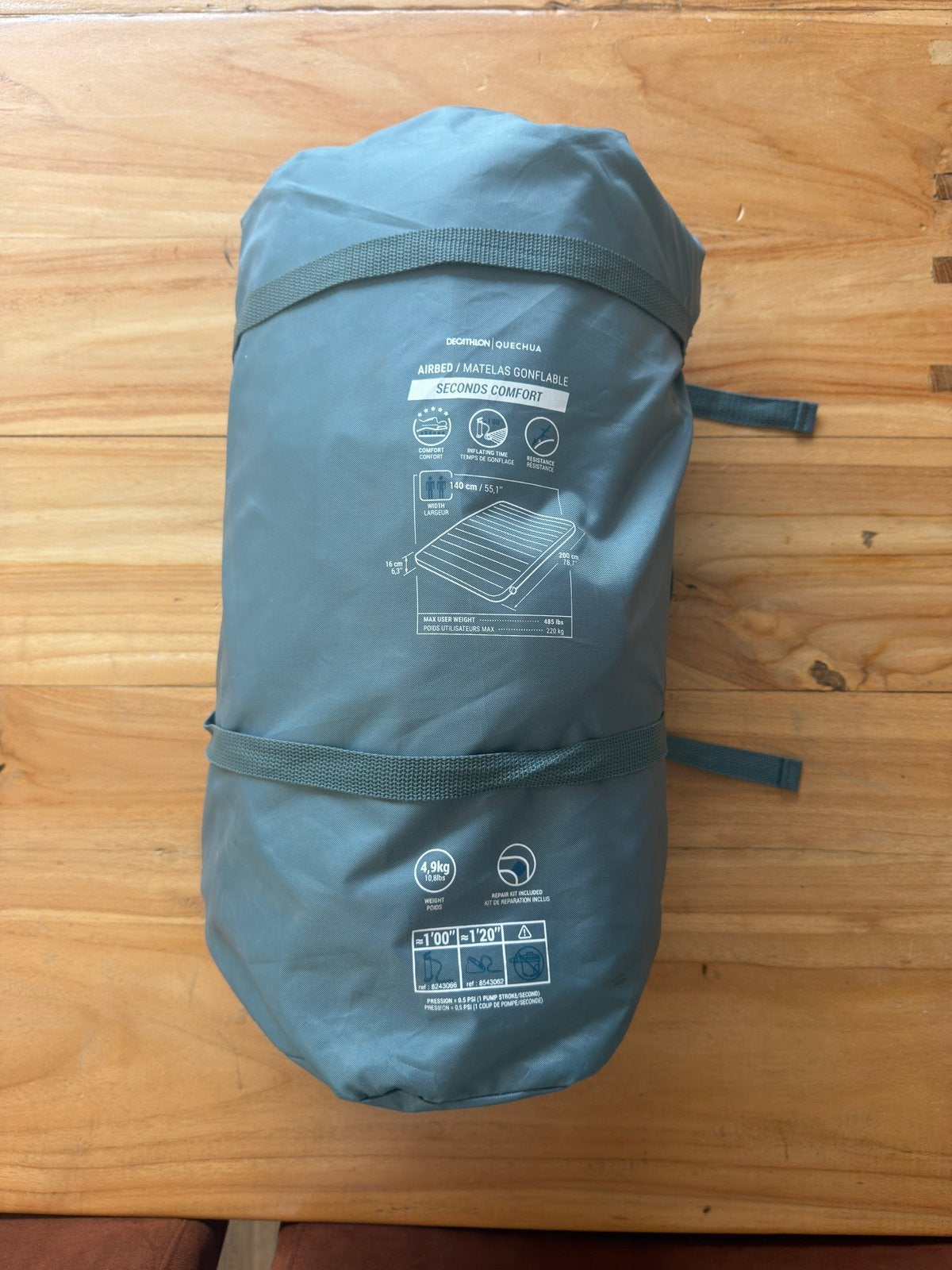 Quechua Seconds Comfort luchtbed 2-persoons, Ophalen, Zo goed als nieuw
