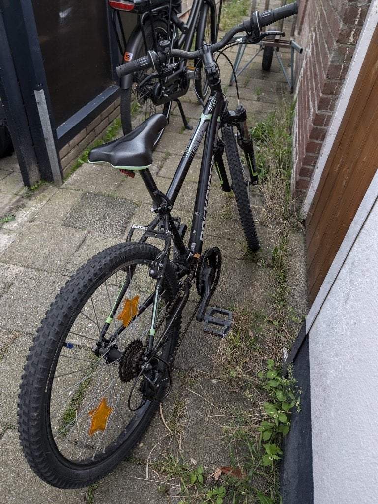 Jongens mountainbike, Fietsen en Brommers, Gebruikt, Handrem, Trommelrem, Ophalen