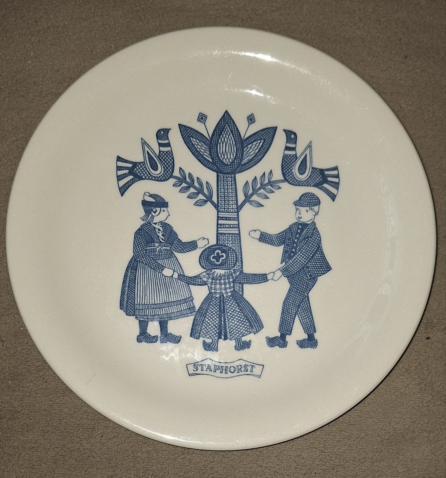 Ontbijtbordje Staphorst, Antiek en Kunst, Ophalen