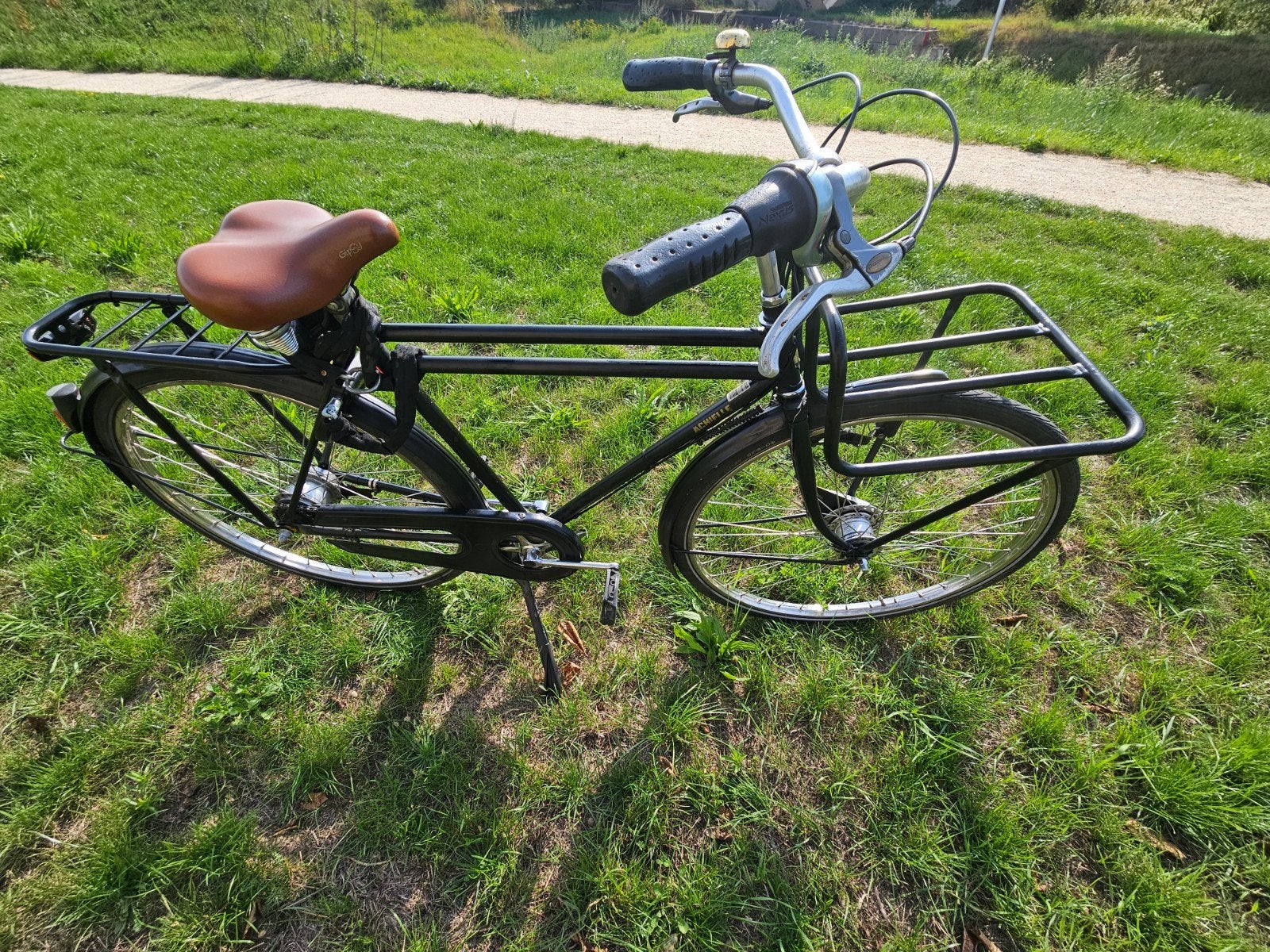 Achielle heren/jongensfiets 5mm Anti lekke banden/RVS wielen, Fietsen en Brommers, Ophalen, Zo goed als nieuw, Overige merken