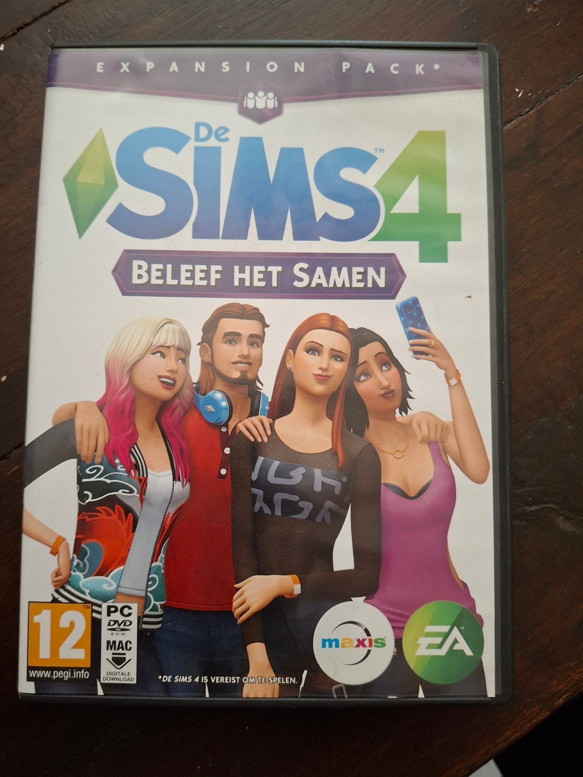De Sims 4: Beleef het Samen - Uitbreidingspakket PC/Mac, Spelcomputers en Games, Games | Pc, Online, Gebruikt, 1 speler, Ophalen of Verzenden