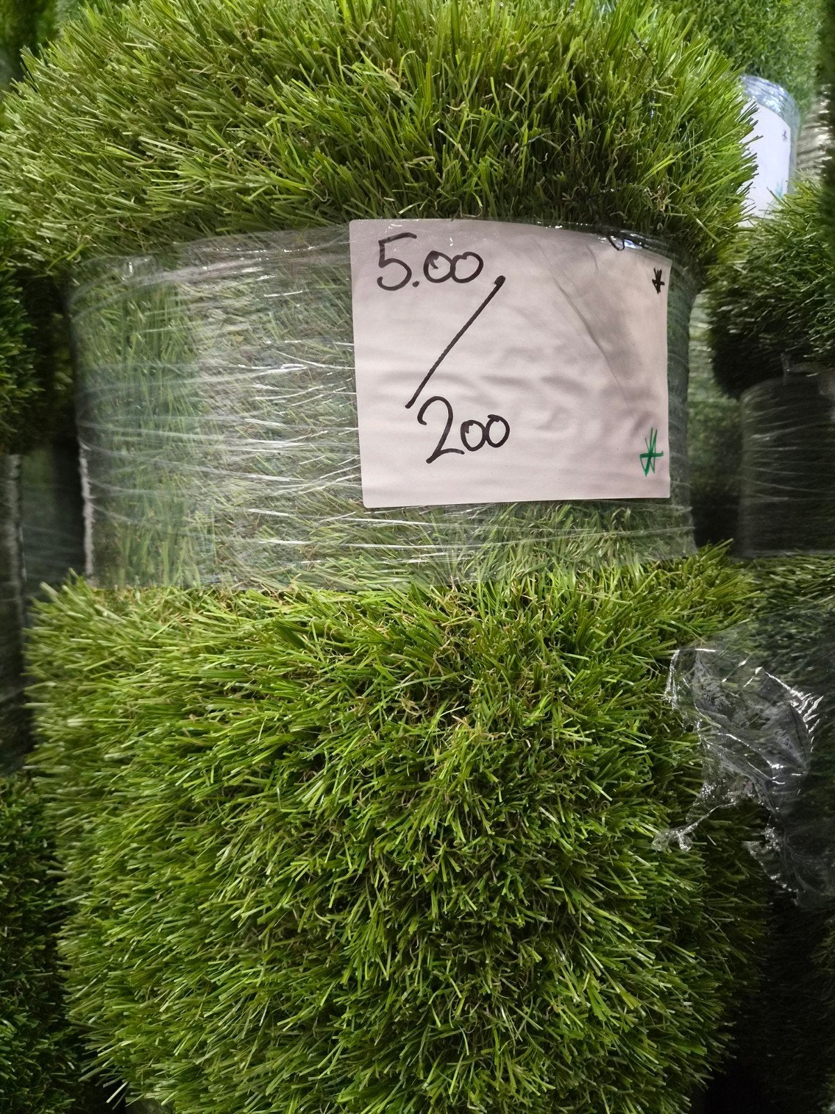 kunstgras coupon dik 45mm poolhoogte 5.00 x 2.00 ( 10m2 ), Ophalen, Nieuw, 20 m² of meer