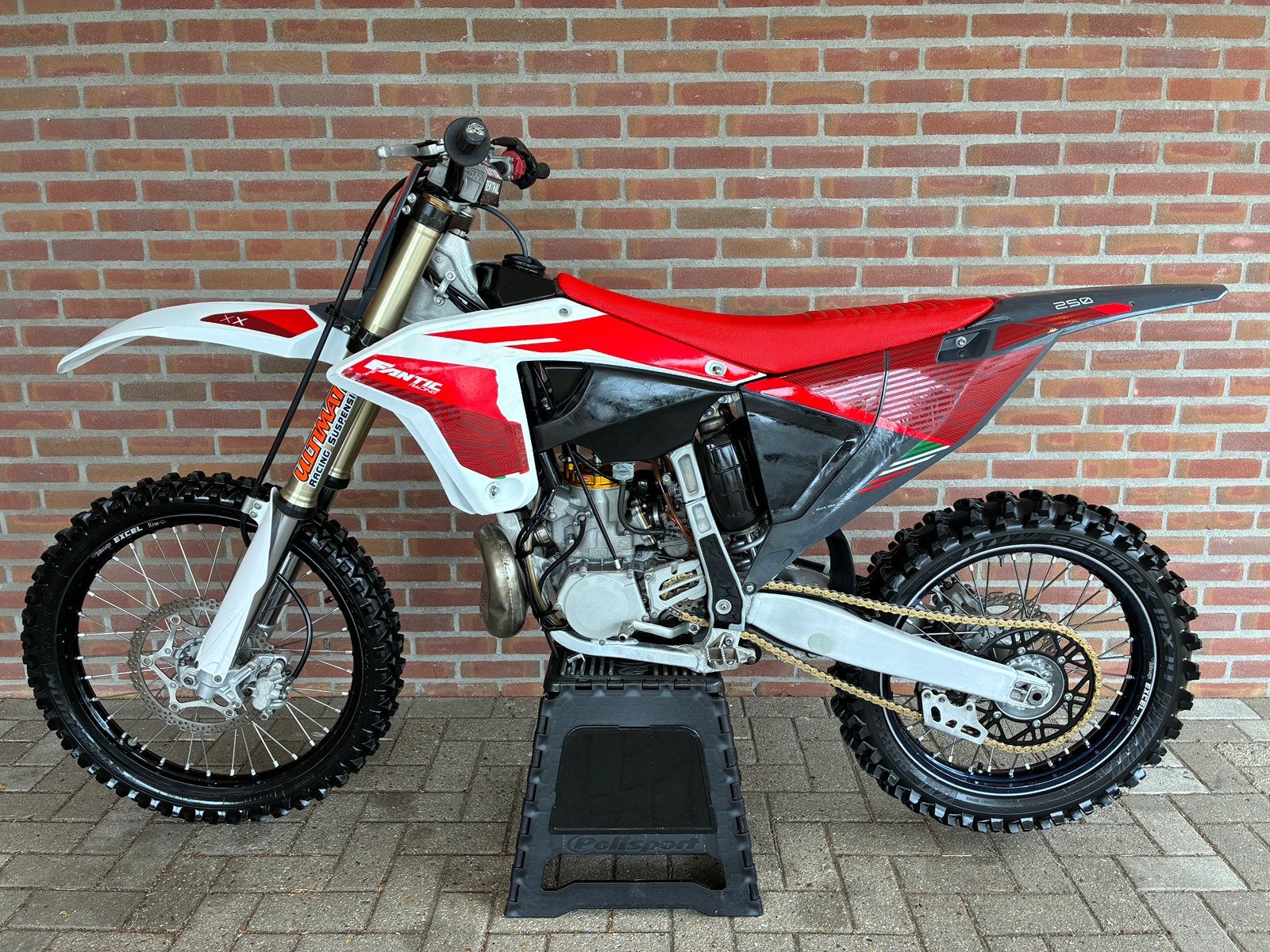Fantic XX 250 2023 (Yamaha YZ 250), 250 cc, Crossmotor, 1 cilinder, Gebruikt