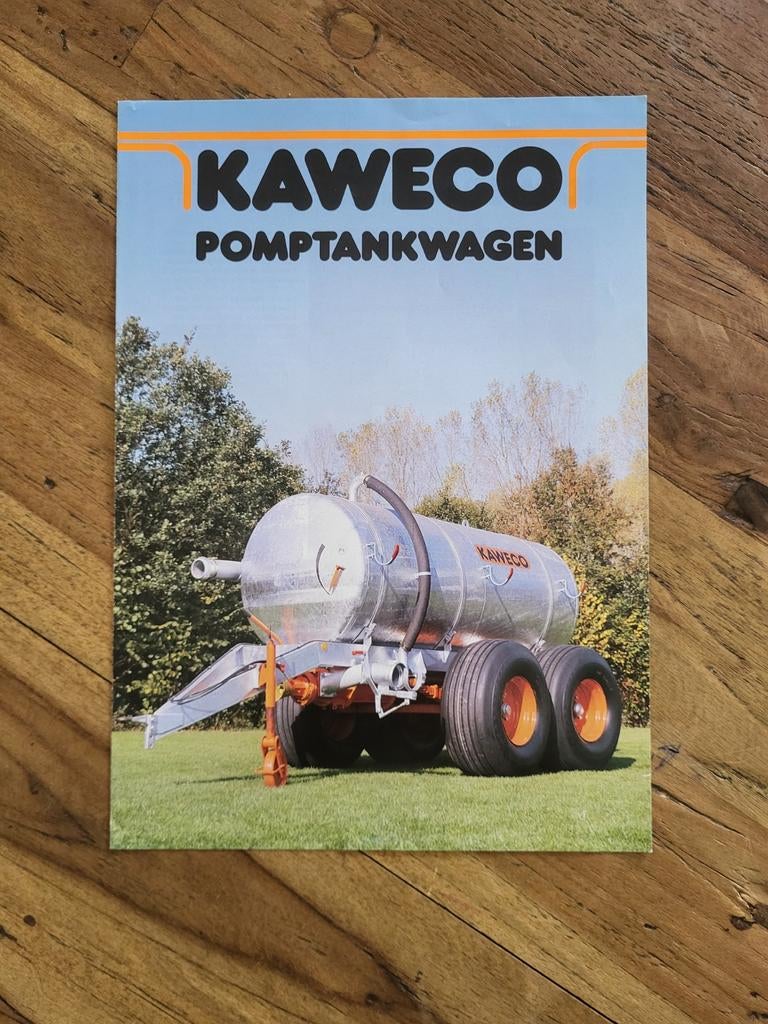 tractor folder KAWECO pomptankwagen, Ophalen of Verzenden, Zo goed als nieuw