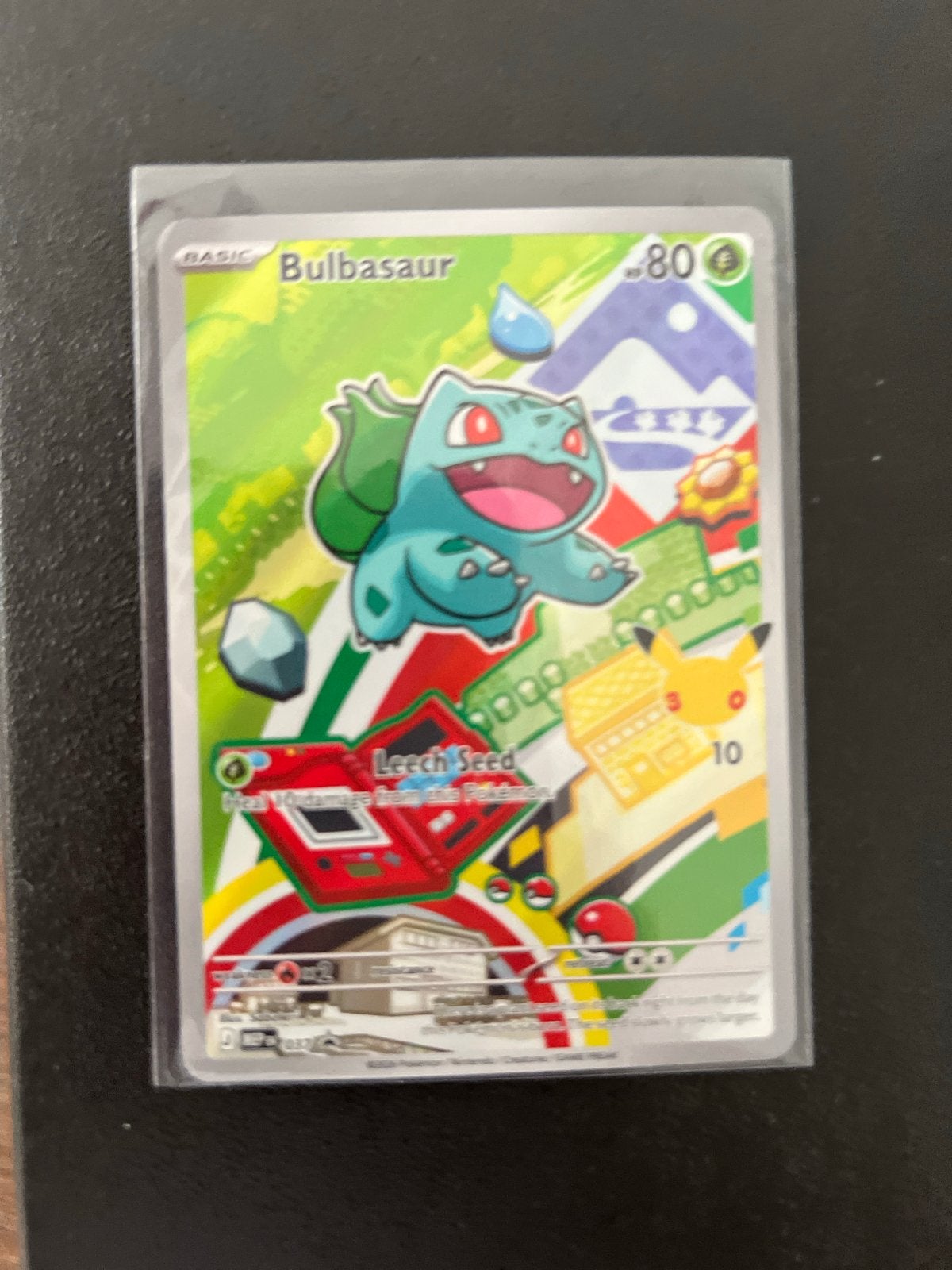 Bulbasaur MEP037 Pokémon Kaart - Near Mint, Ophalen of Verzenden, Zo goed als nieuw, Losse kaart